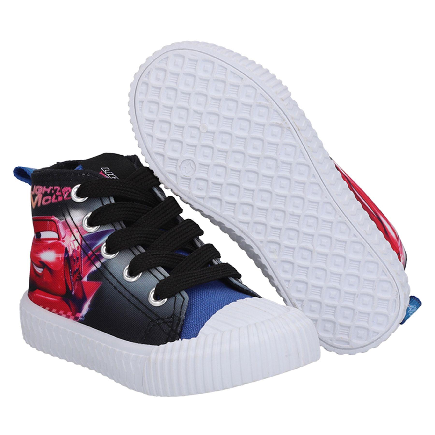 ZAPATILLAS CARS LONA CAÑA ALTA INFANTIL-4