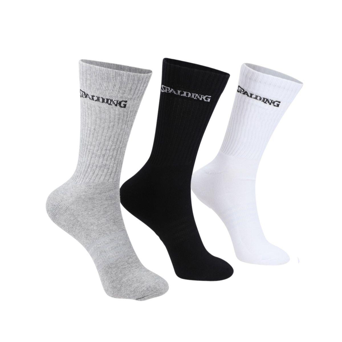 TRIPACK CALCETINES LARGOS ADULTO BL-NE-GR-0