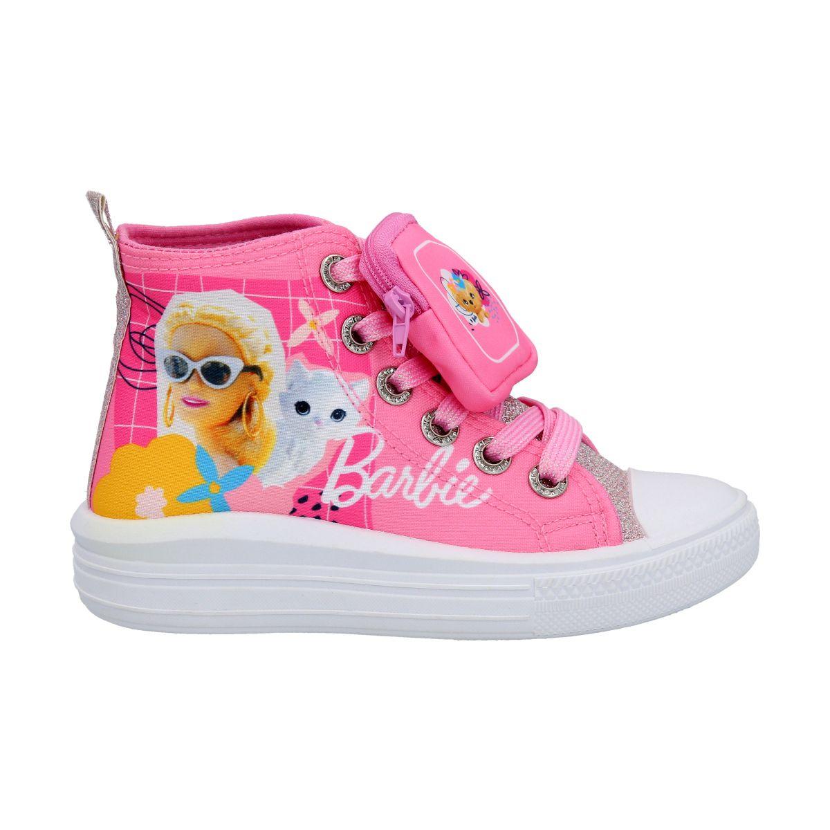 ZAPATILLAS BARBIE CAÑA ALTA INFANTIL-2