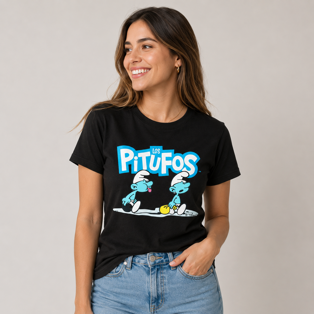 Polera Los Pitufos-2