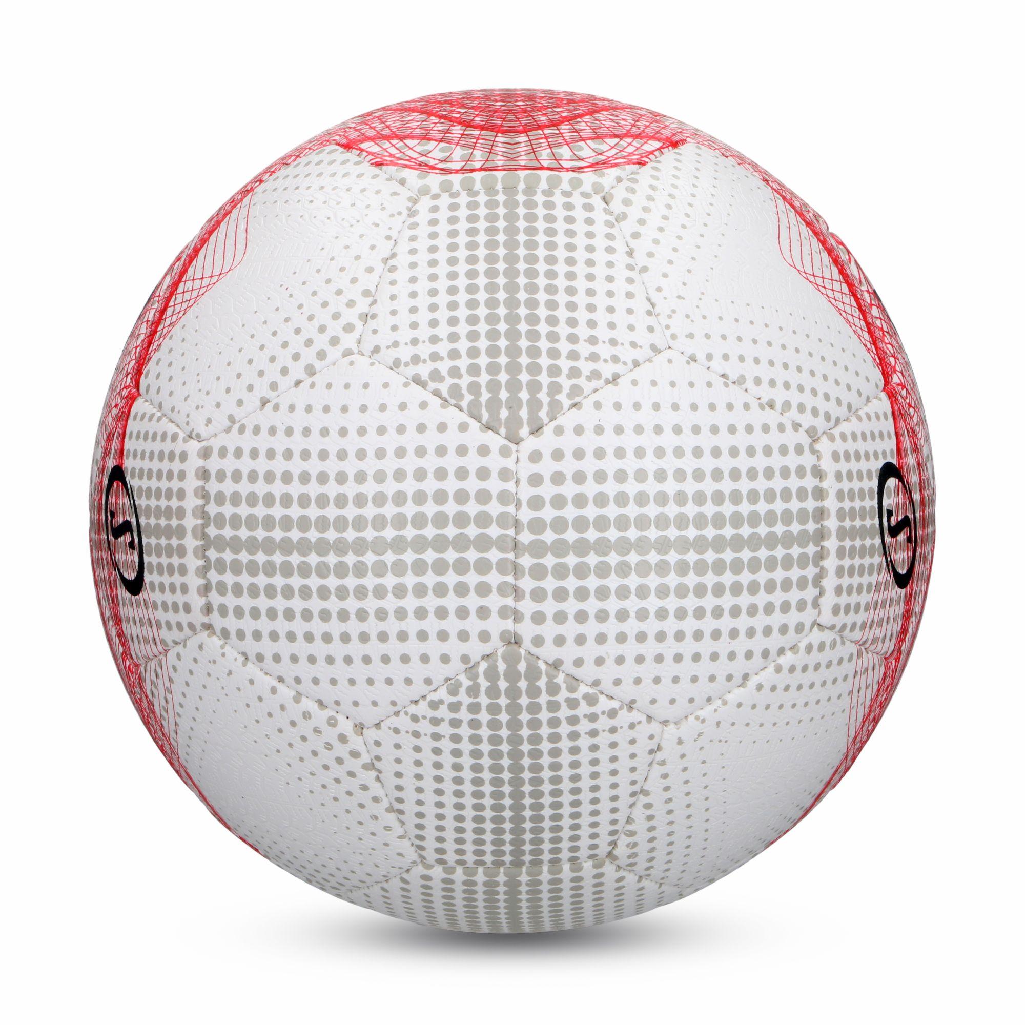 Pelota de Fútbol FIFA TF200 Spalding Blanco-Rojo-3