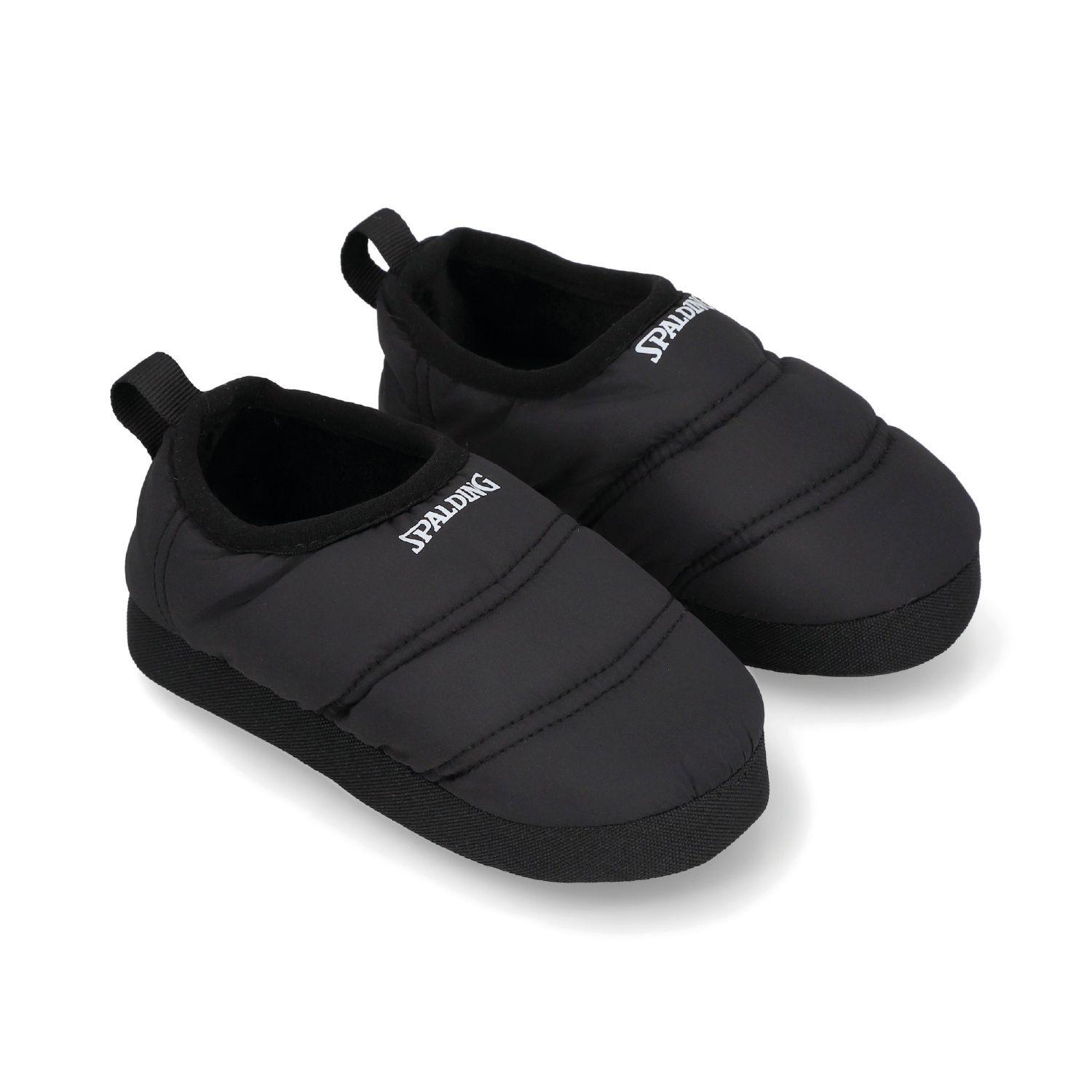 PANTUFLAS SPALDING MUJER NEGRO-3