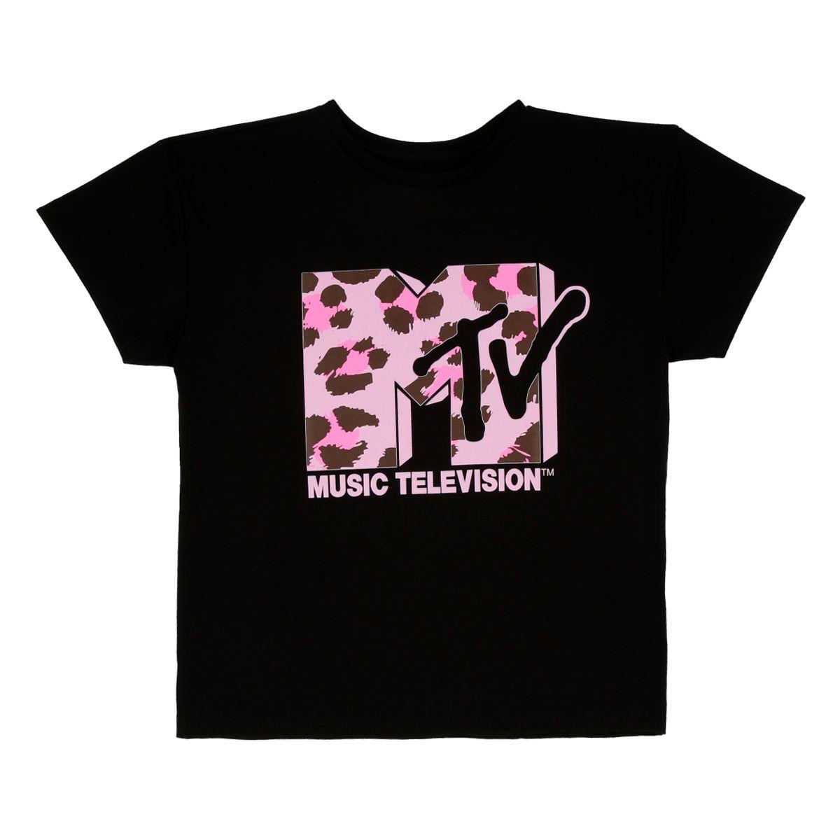 POLERA MTV PINK LEOPARD MUJER-0