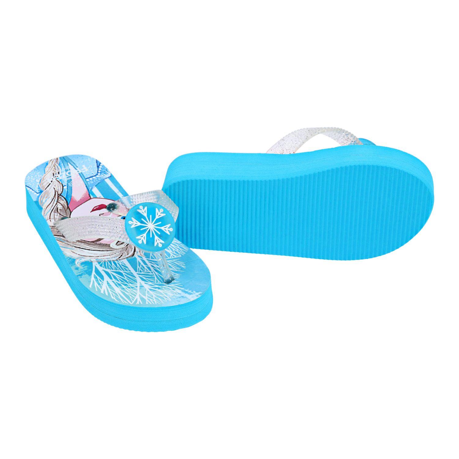 FLIP FLOP FROZEN CON LUCES Y PLATAFORMA INFANTIL-3