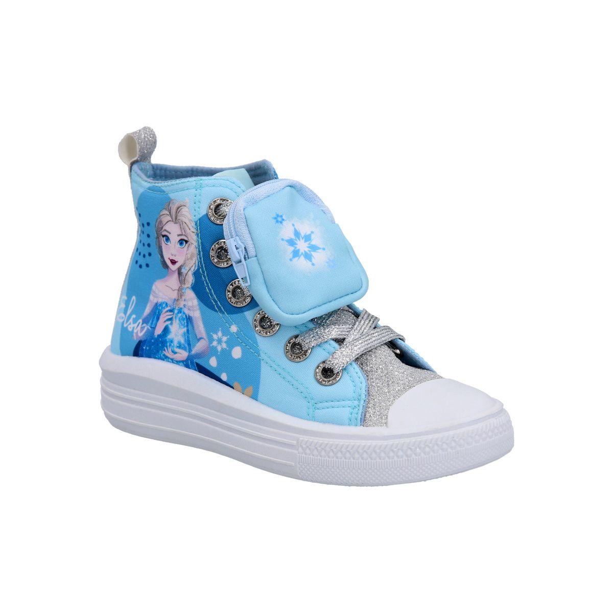 ZAPATILLAS FROZEN CAÑA ALTA ELSA INFANTIL-1