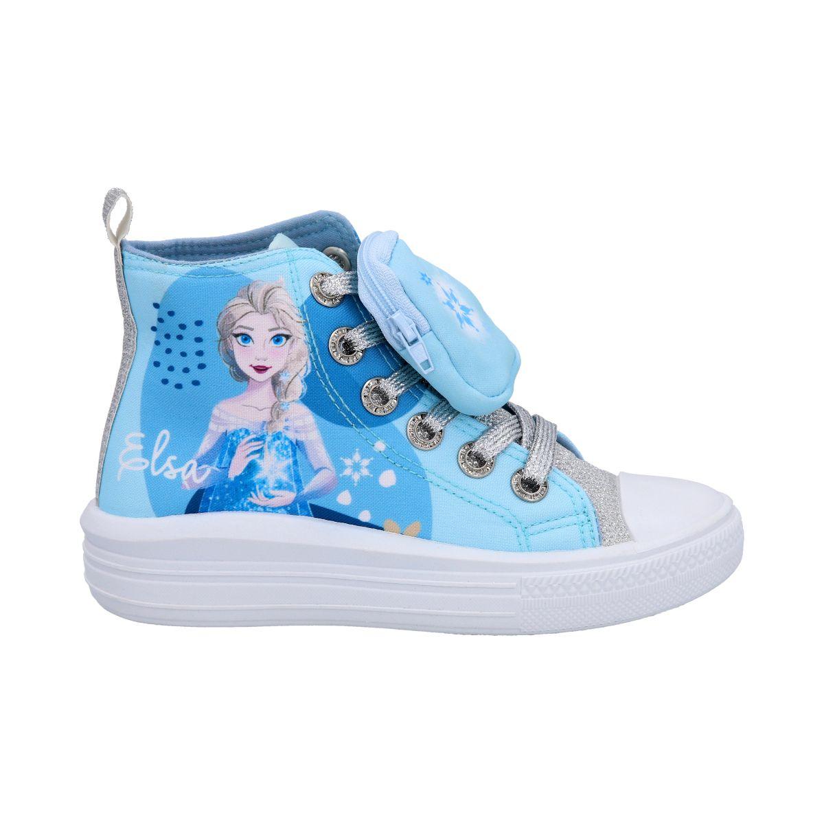 ZAPATILLAS FROZEN CAÑA ALTA ELSA INFANTIL-2
