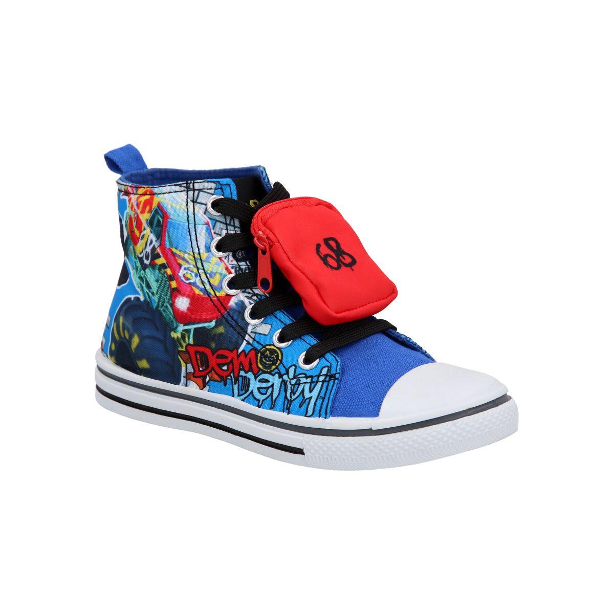 ZAPATILLAS HOT WHEELS CAÑA ALTA INFANTIL-1