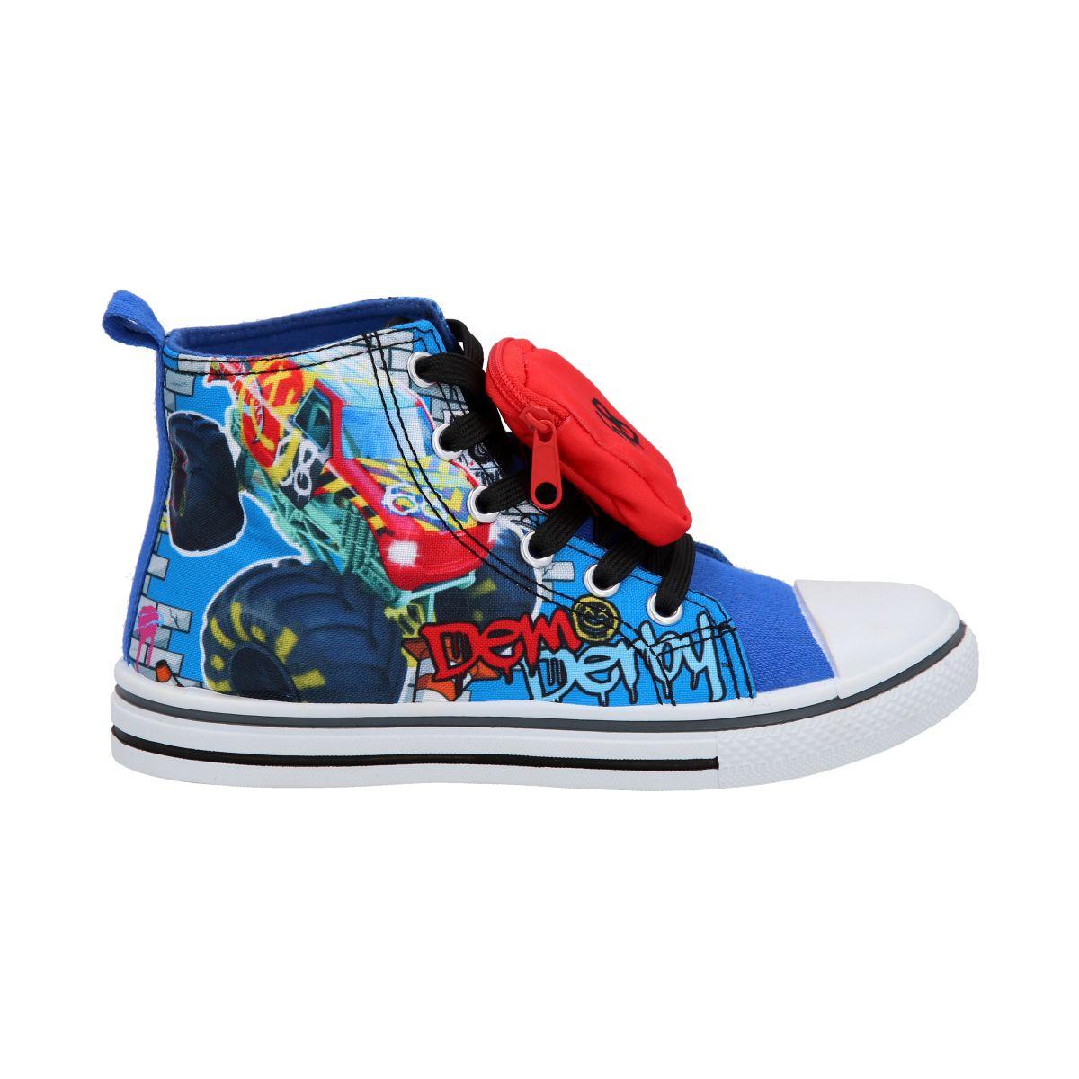 ZAPATILLAS HOT WHEELS CAÑA ALTA INFANTIL-2