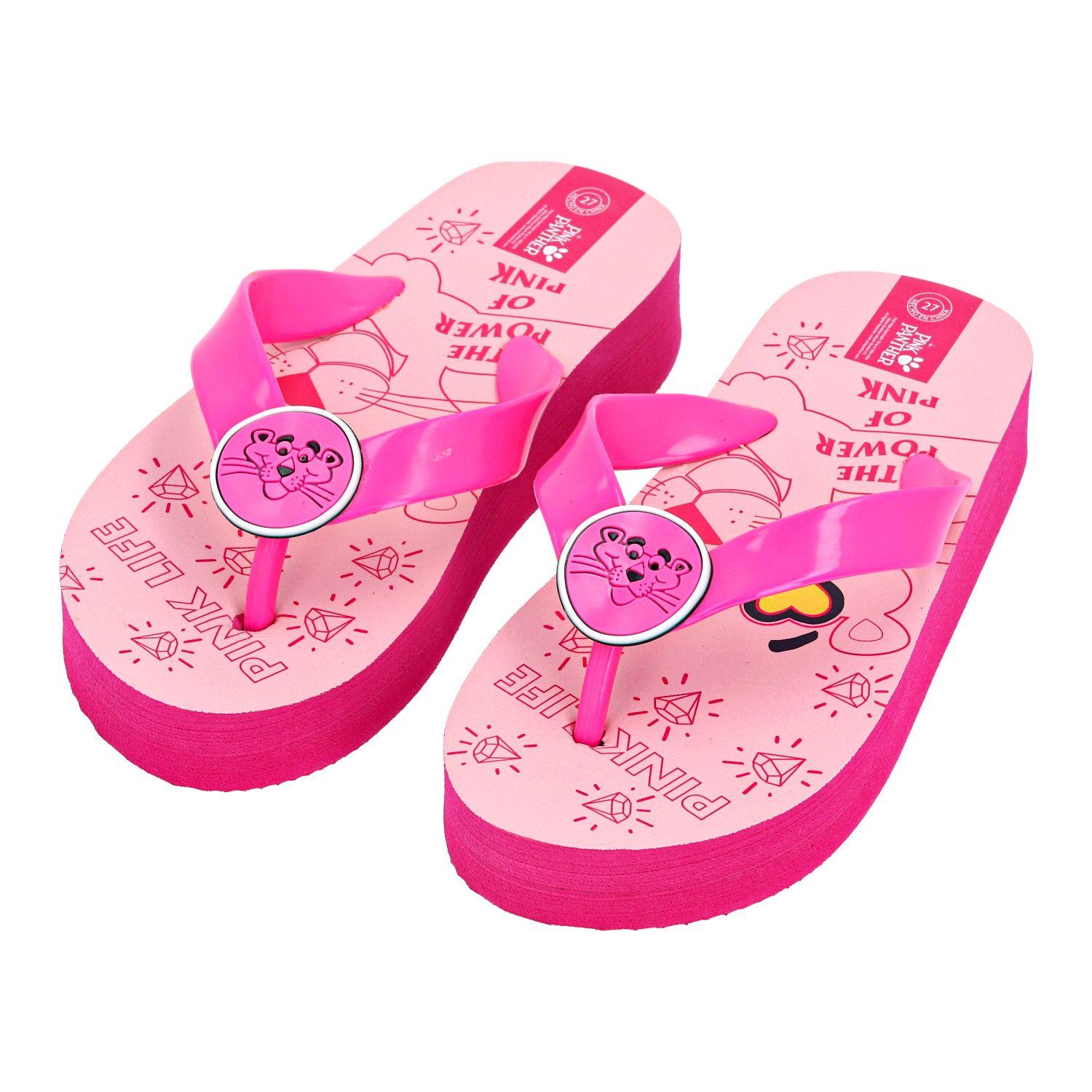FLIP FLOP PINK PANTHER CON PLATAFORMA INFANTIL-2