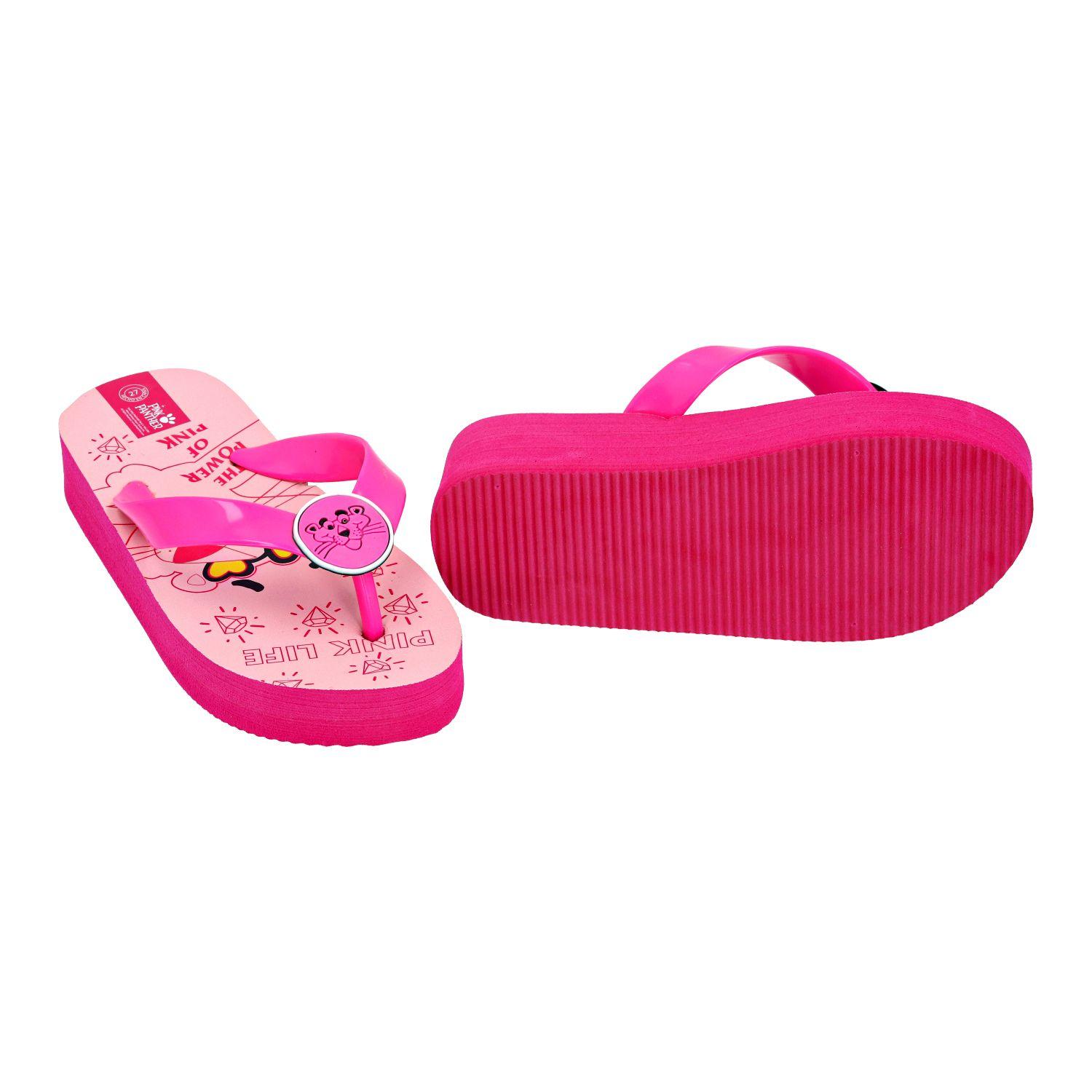 FLIP FLOP PINK PANTHER CON PLATAFORMA INFANTIL-3