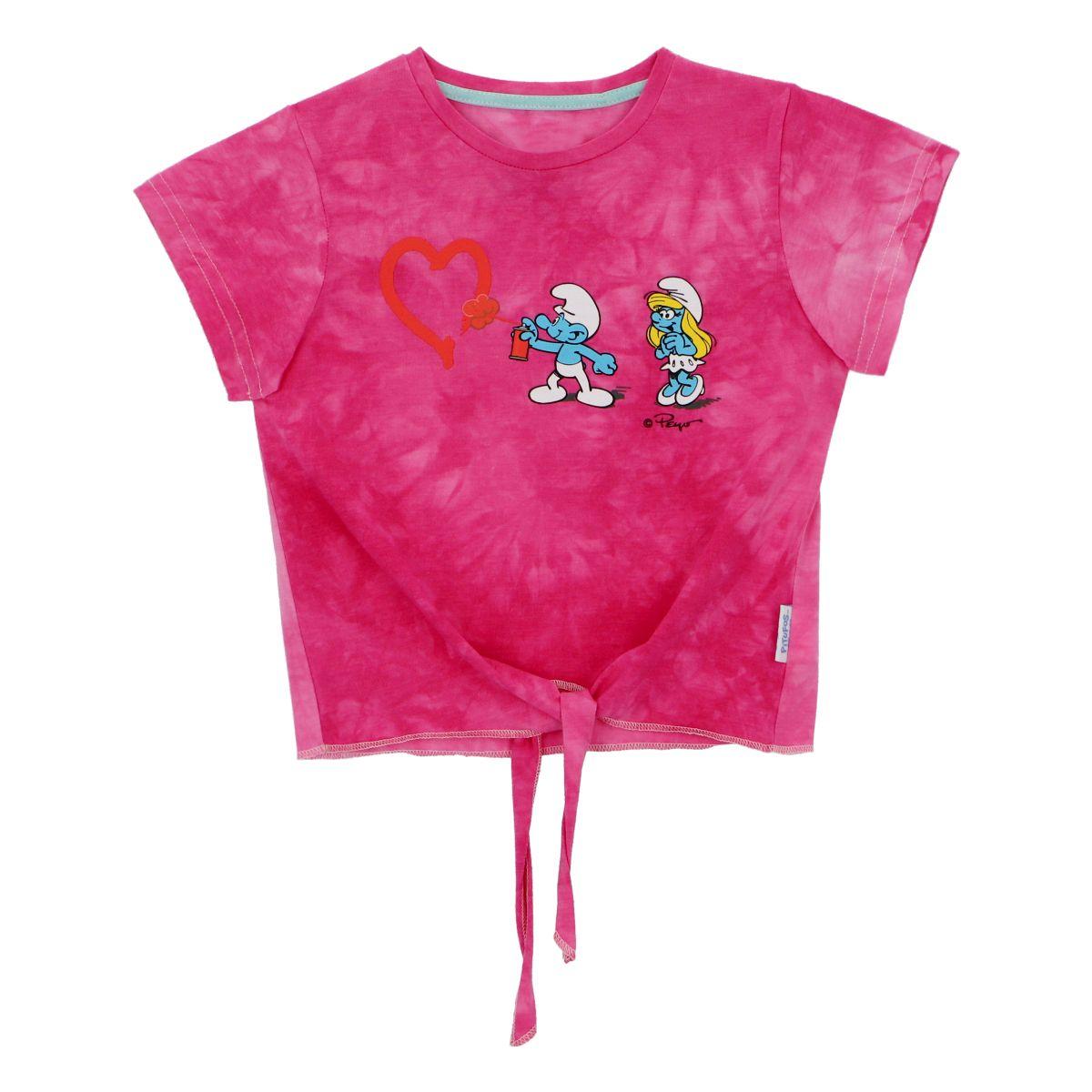 POLERA INFANTIL LOS PITUFOS-0