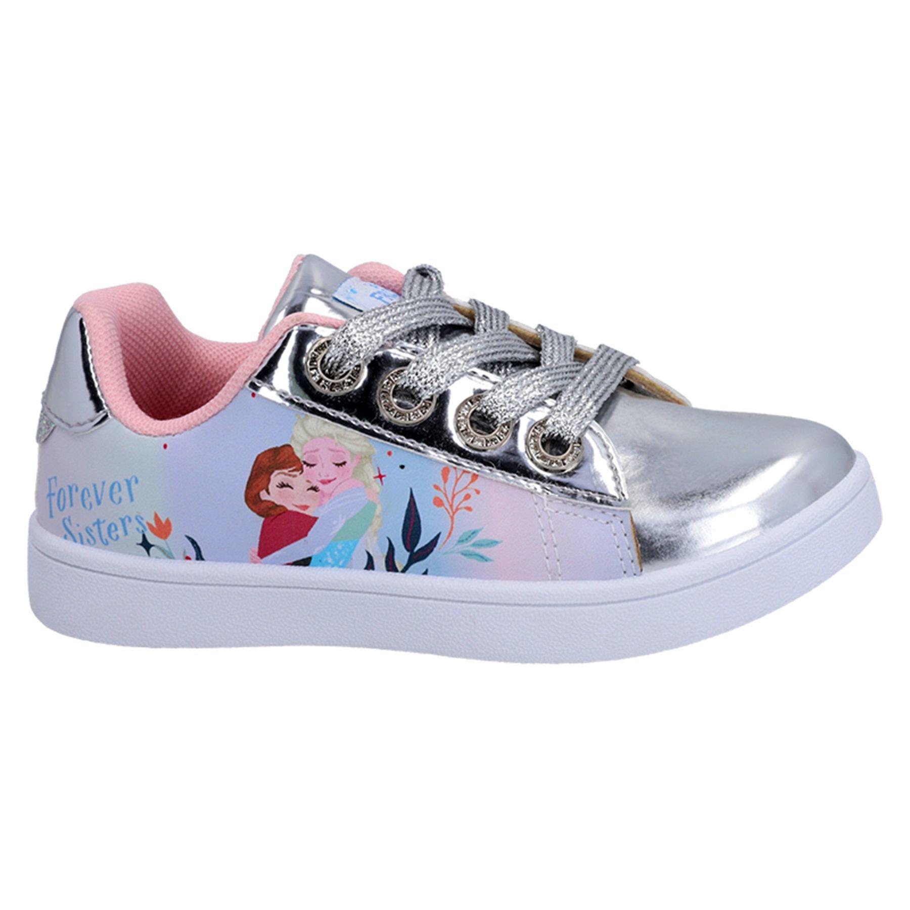 ZAPATILLAS FROZEN PLATA INFANTIL-1