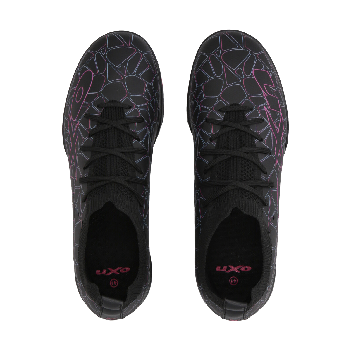 ZAPATOS DE BABY FUTBOL OXN VELOCITY ADULTO NEGRO-3