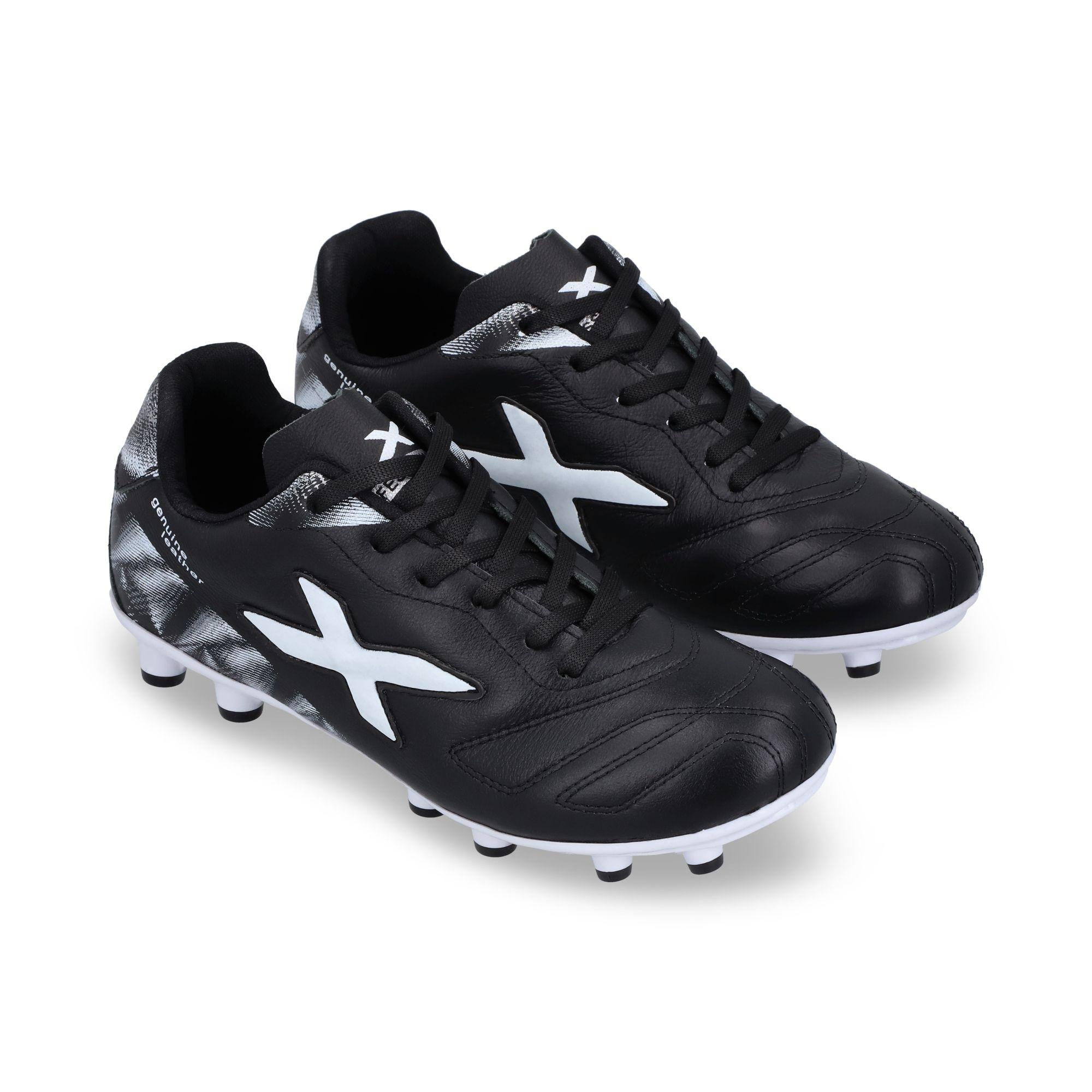 ZAPATOS DE FUTBOL CLASSIC MD2 ADULTO NEGRO-3