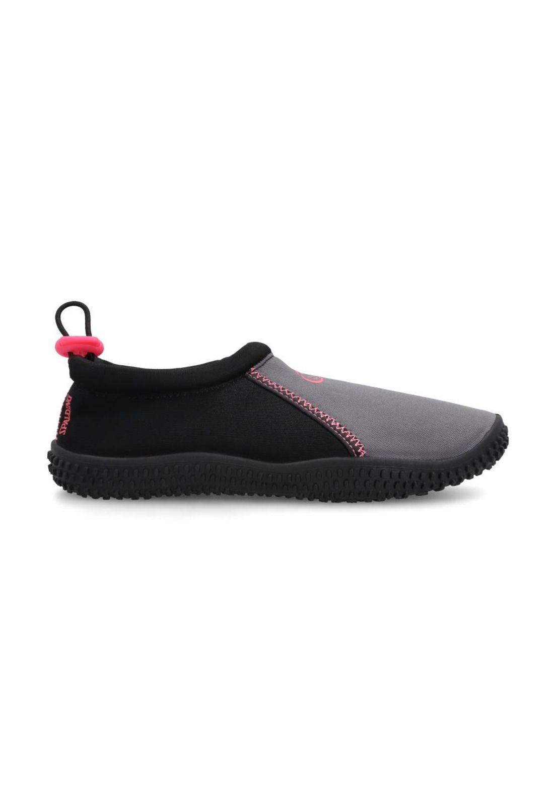 AQUA SHOES SPALDING JUNIOR NEGRO-GRIS-FUCSIA-0