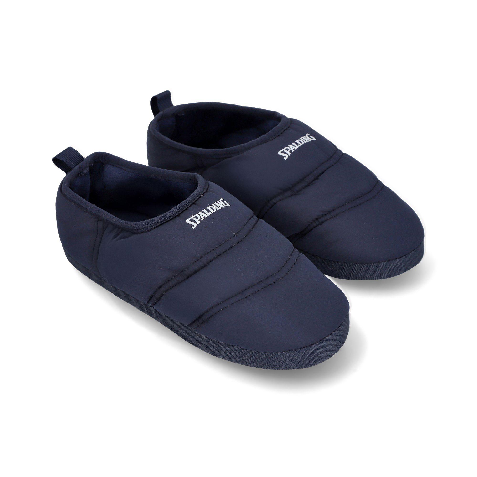 Pantuflas Hombre Spalding Azul Marino-2