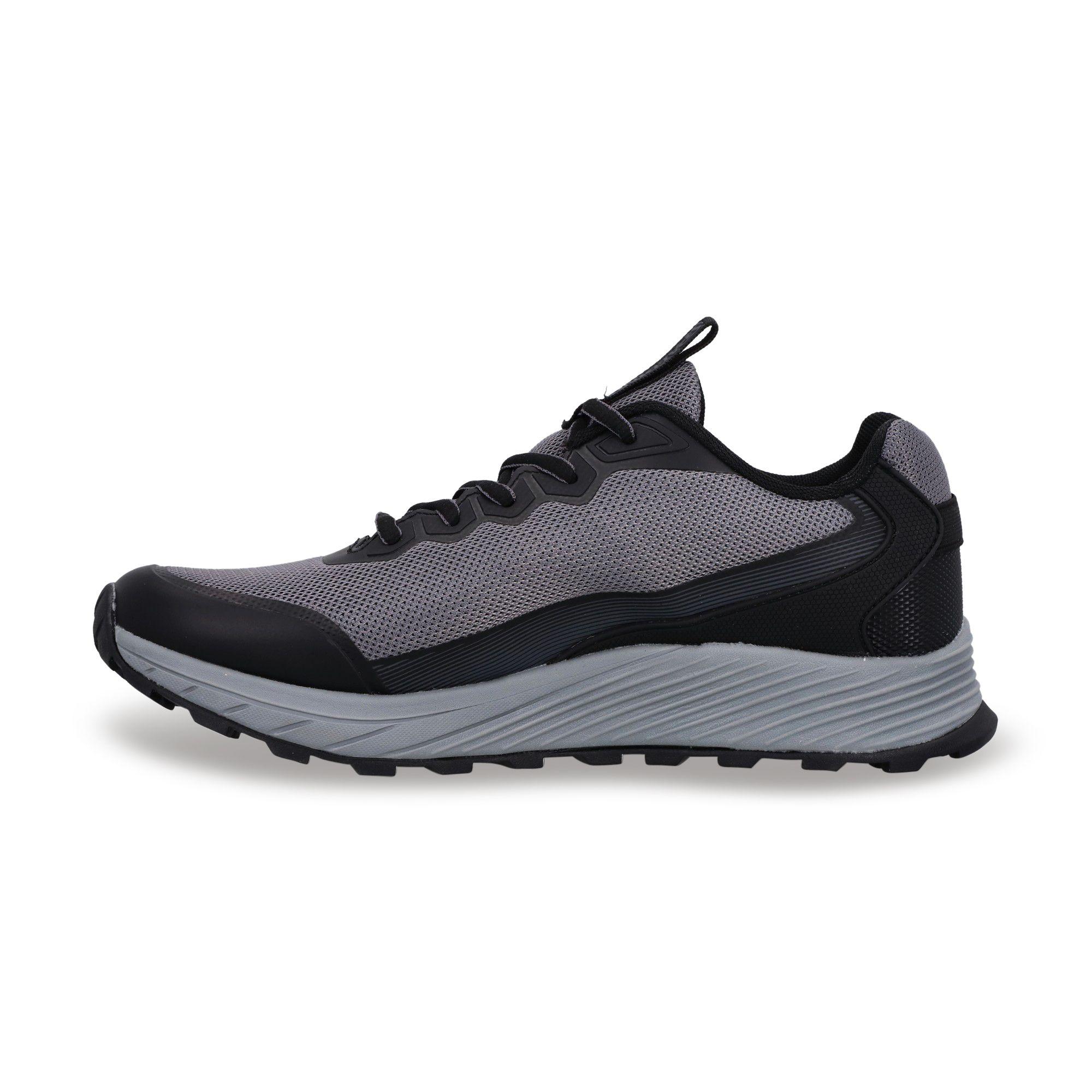 ZAPATILLAS TRAIL RUNNING GRAVEL HOMBRE GRIS NEGRO-1