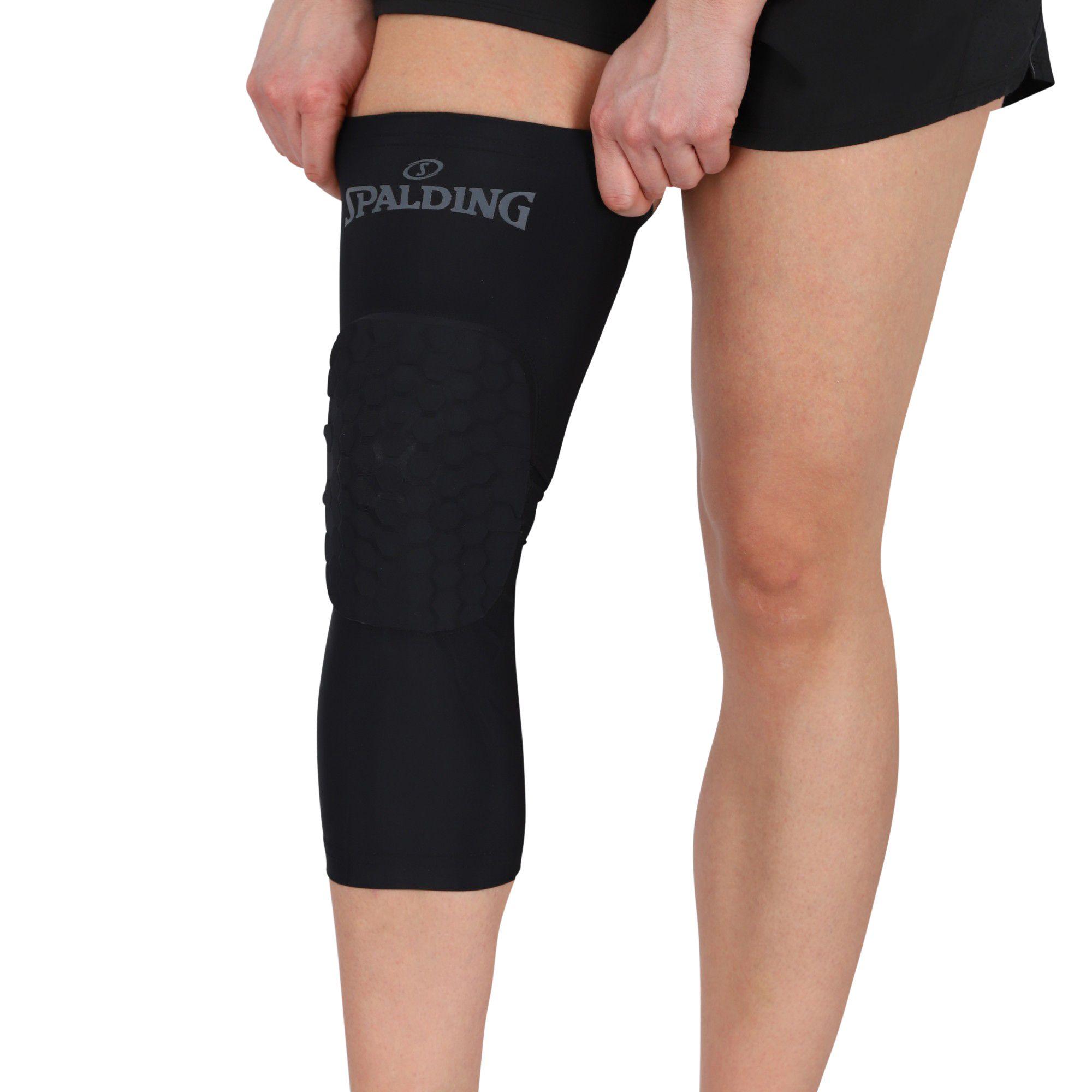 Compresión de Pierna Spalding con Acolchado Panal Negro-2