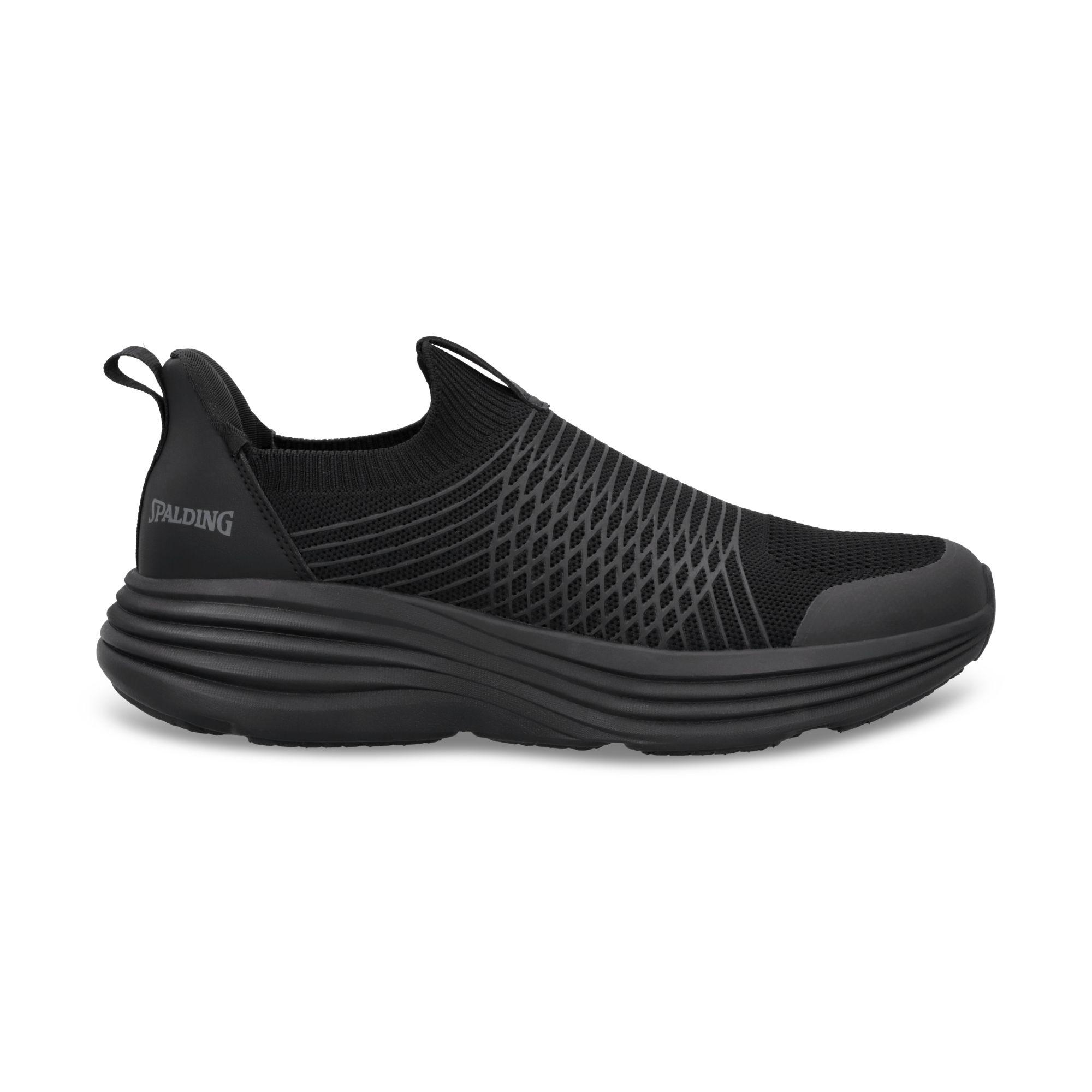 ZAPATILLA HOMBRE COMFORT SLIP-ON NEGRO SPALDING-0