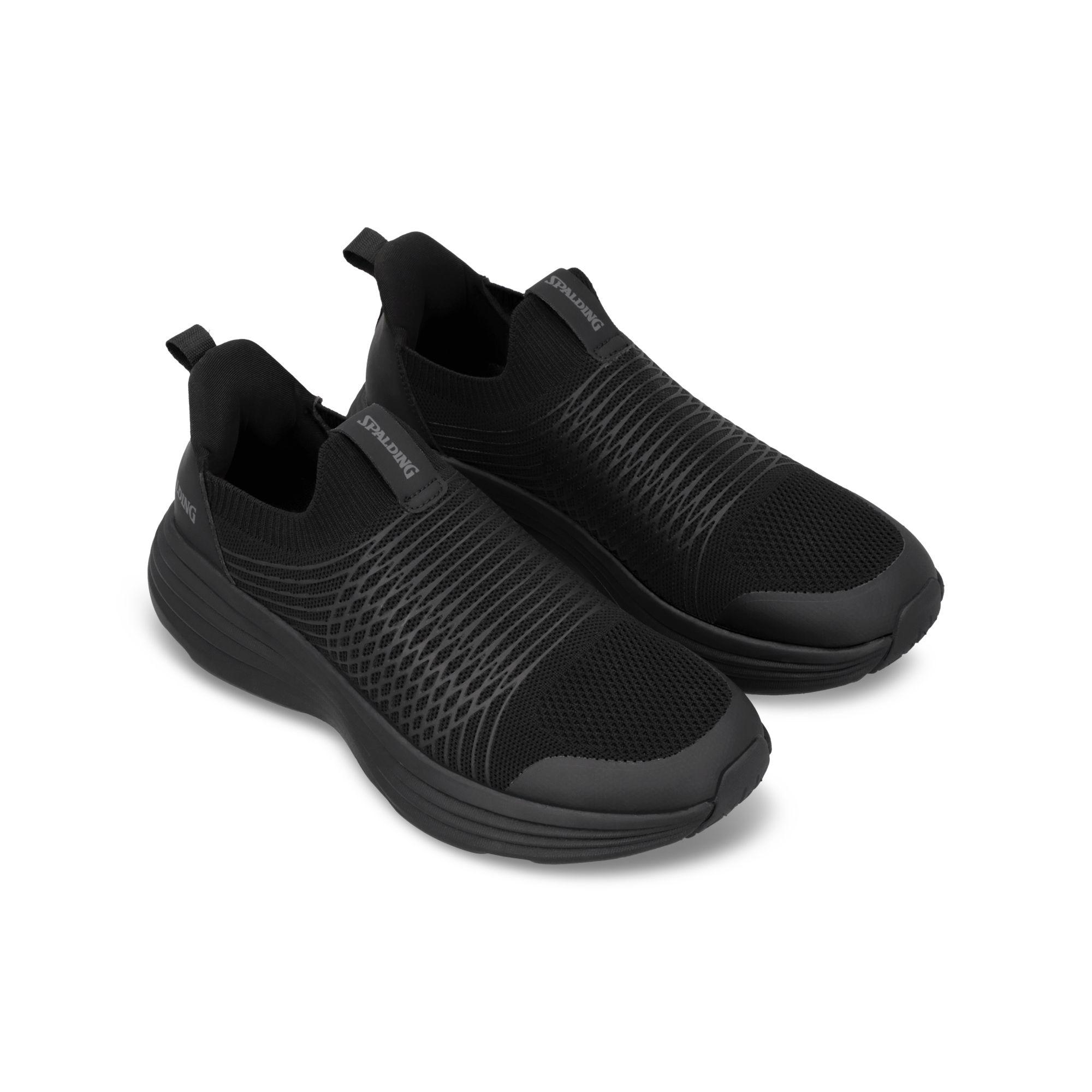 ZAPATILLA HOMBRE COMFORT SLIP-ON NEGRO SPALDING-3