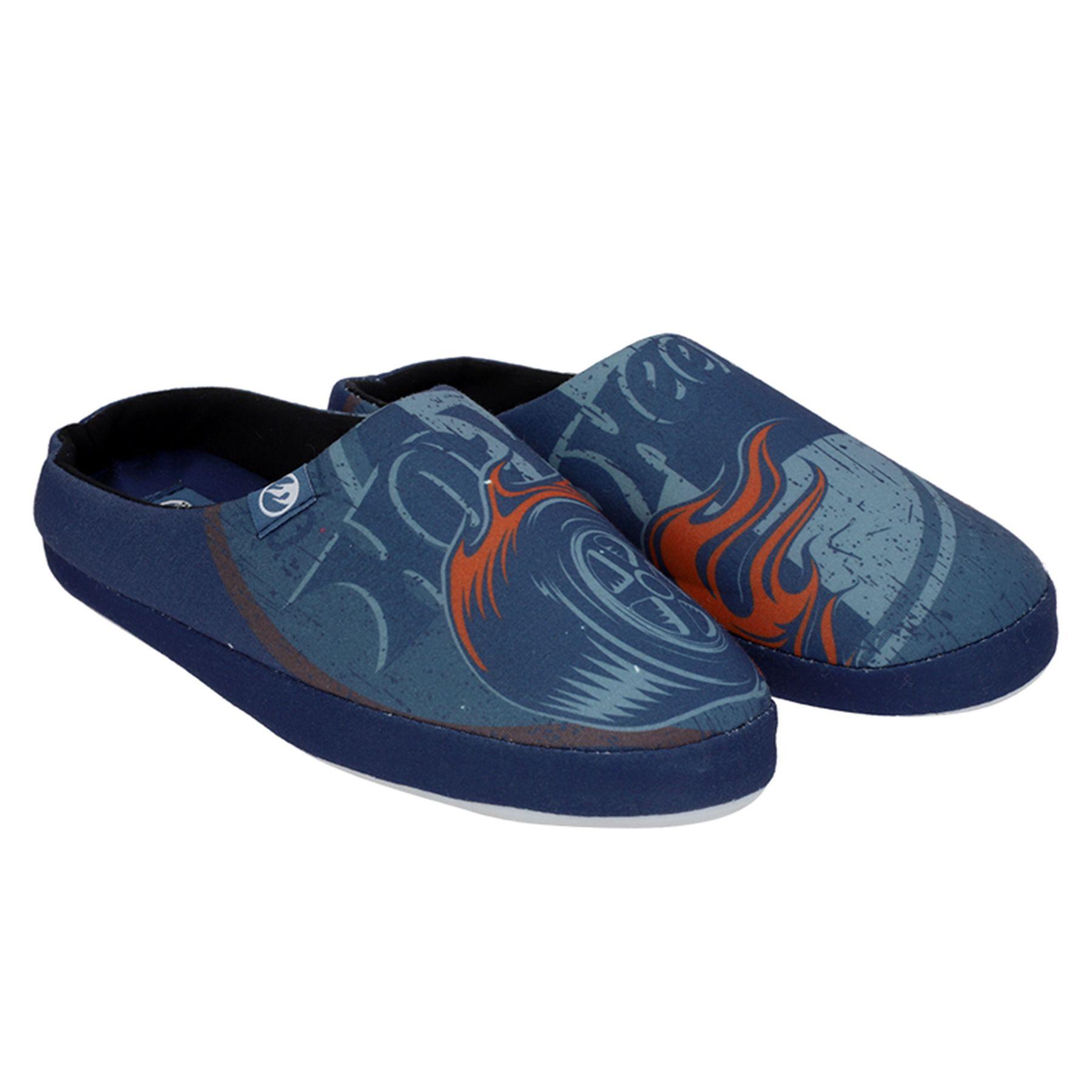 PANTUFLAS HOT WHEELS HOMBRE-0