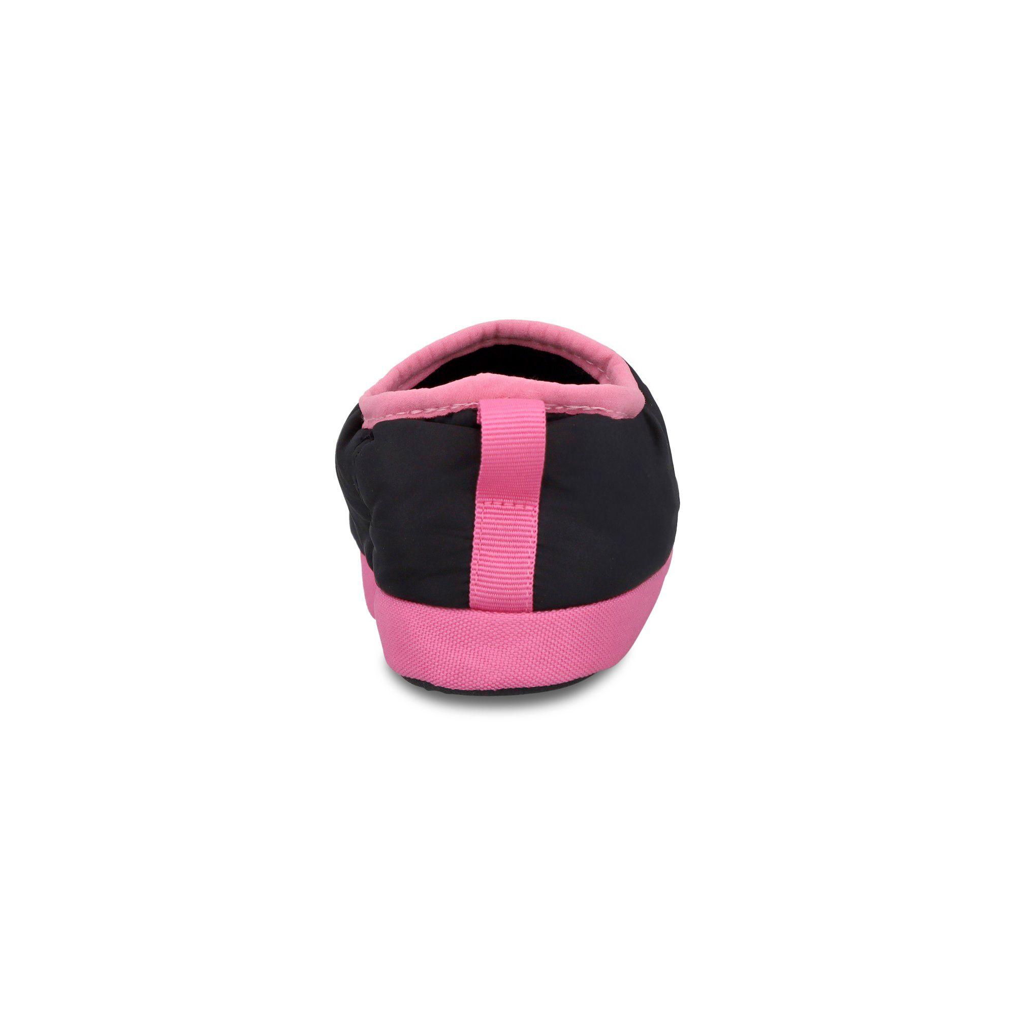 PANTUFLAS SPALDING INFANTIL NEGRO FUCSIA-1