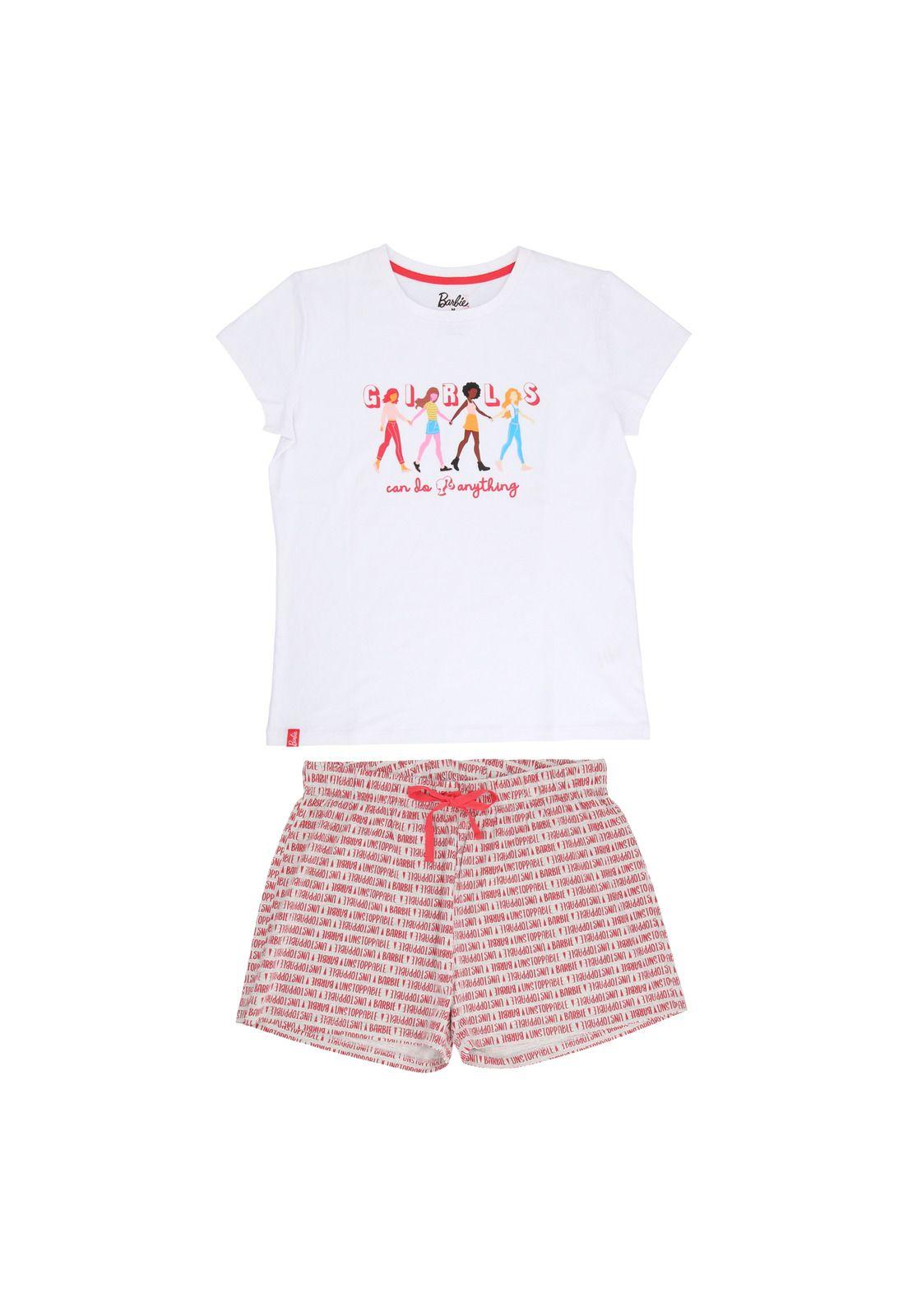 PIJAMA MUJER BARBIE-0