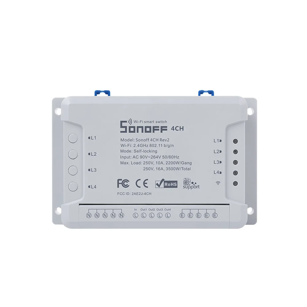 Interruptor DIY Sonoff 4 Canales R3-0
