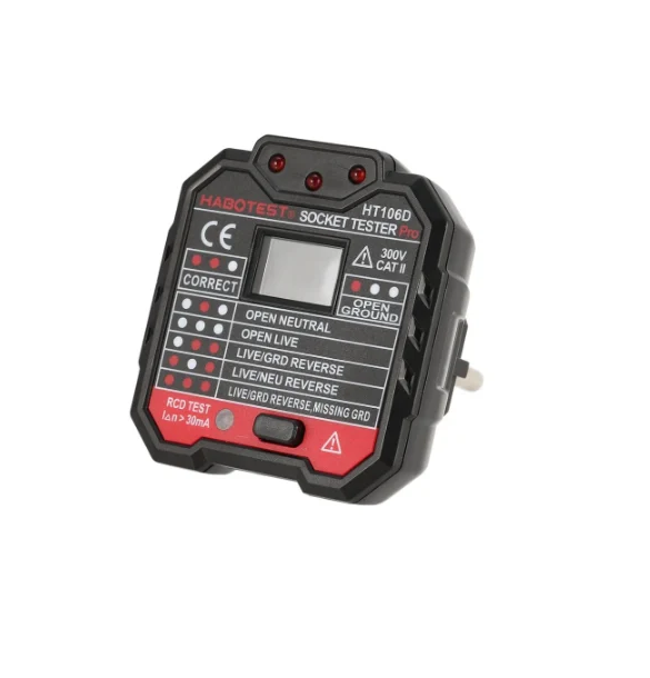 Probador de Enchufes HT106D-0