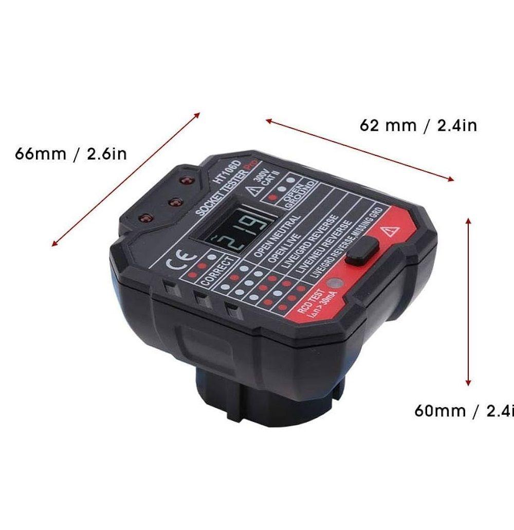 Probador de Enchufes HT106D-3