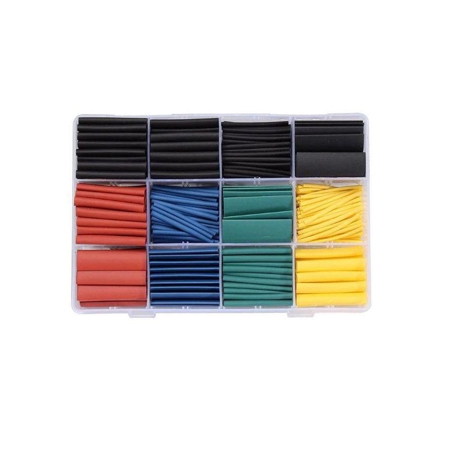Kit de Tubos Termoretractil 530 Piezas de Distintos Colores-2
