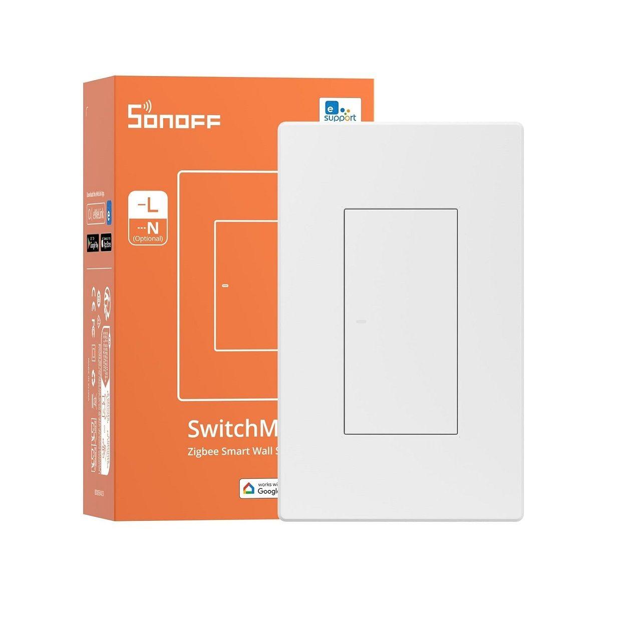Interruptor Inteligente Sin Neutro Sonoff Switchman ZBM5-1C-2
