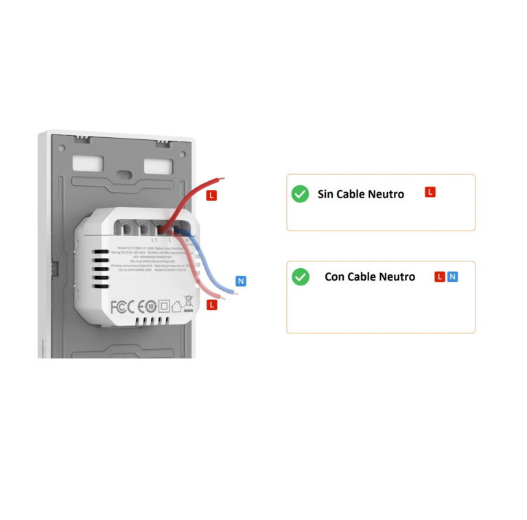 Interruptor Inteligente Sin Neutro Sonoff Switchman ZBM5-1C-3