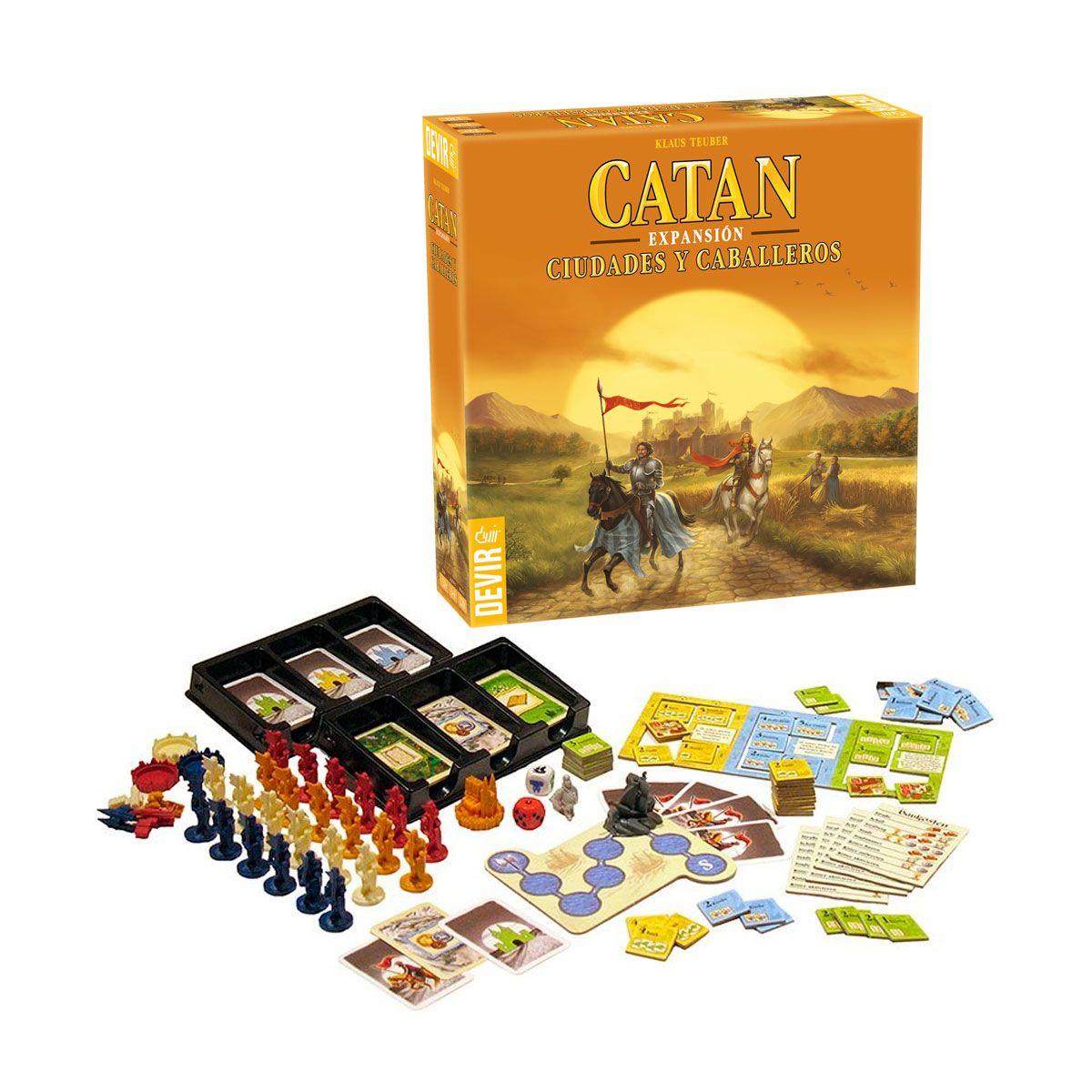 Juego de mesa Catan: Ciudades y Caballeros de Catan-1