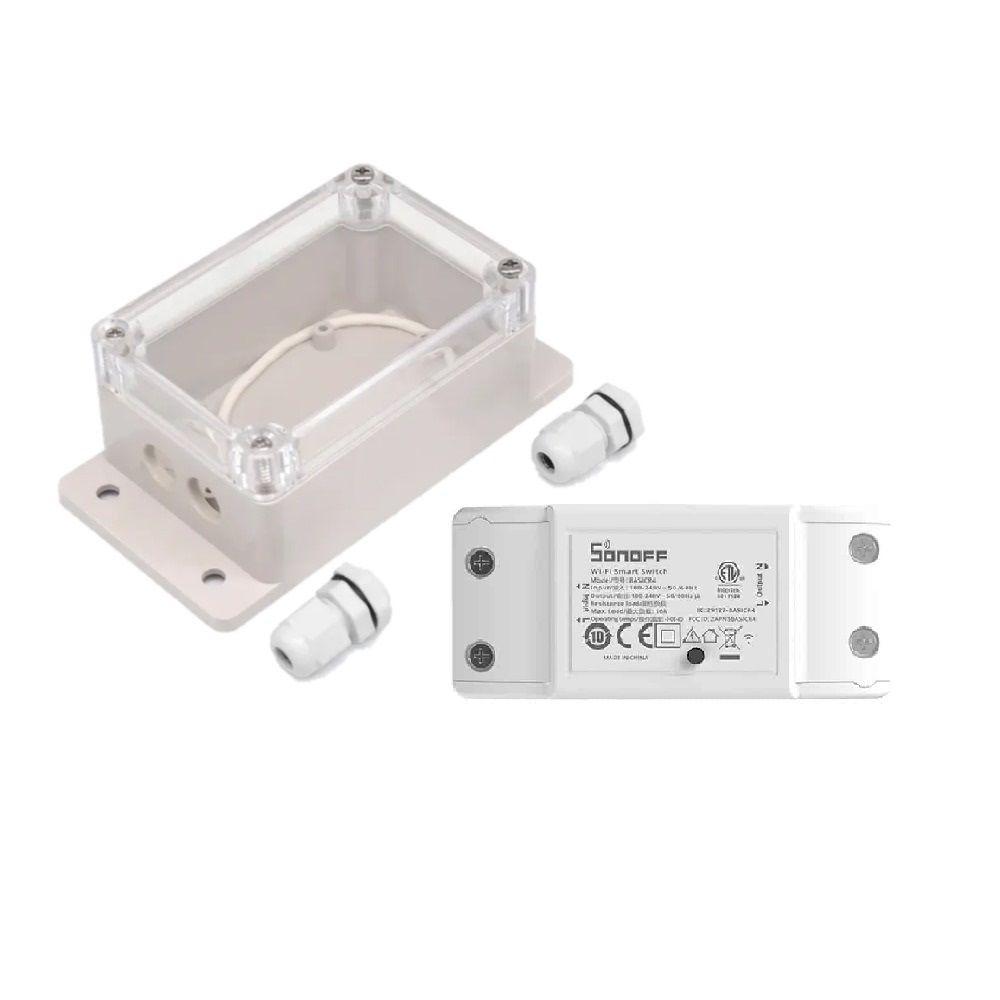 Pack Interruptor Sonoff Basic R4 + Caja estanca IP66-0