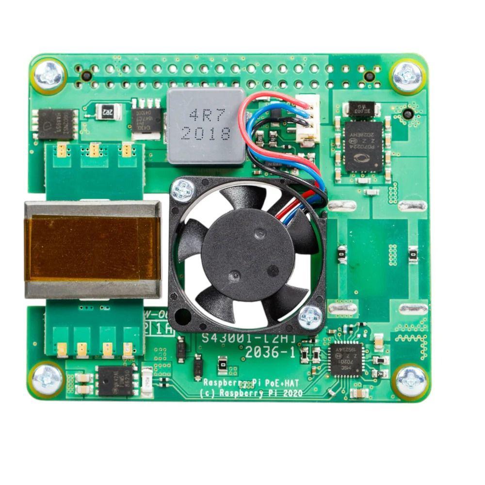 Raspberry Pi PoE+ HAT – Power Over Ethernet-2