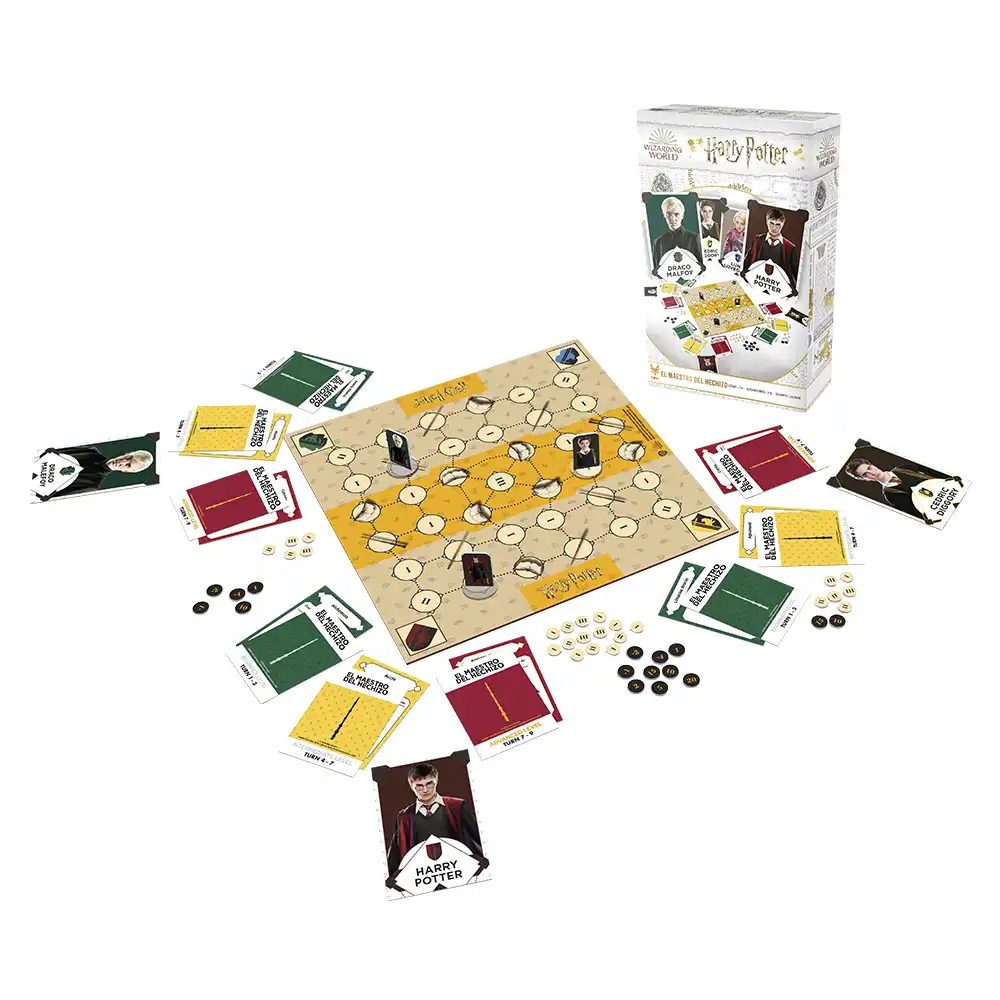 Juego de mesa Harry Potter El Maestro del Hechizo-1