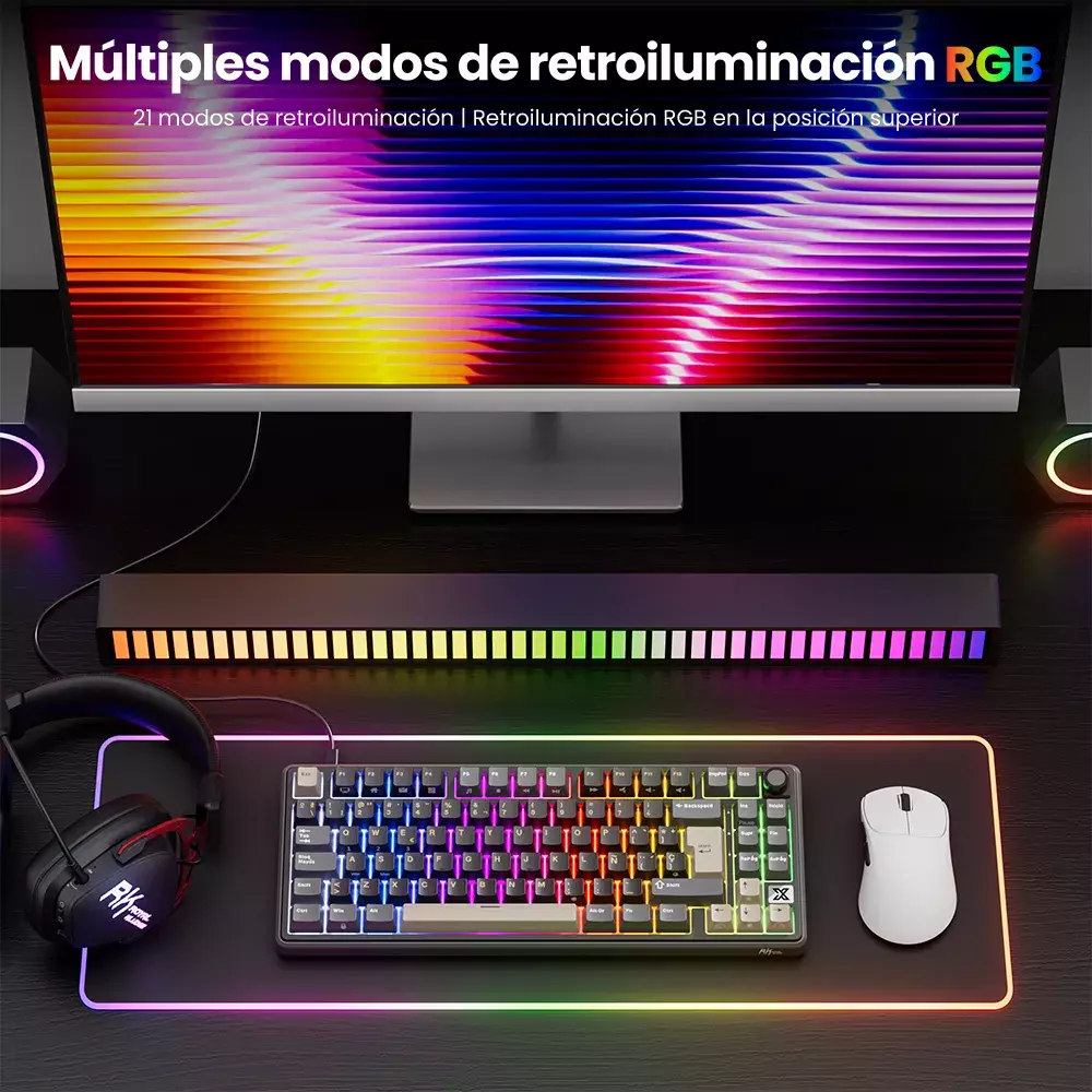 Teclado Mecánico RK X87 Phantom 87% Español RK-4