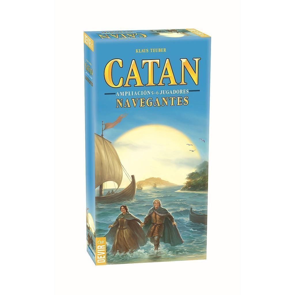 Juego de mesa Navegantes de Catan Expansión 5-6 jugadores.-0