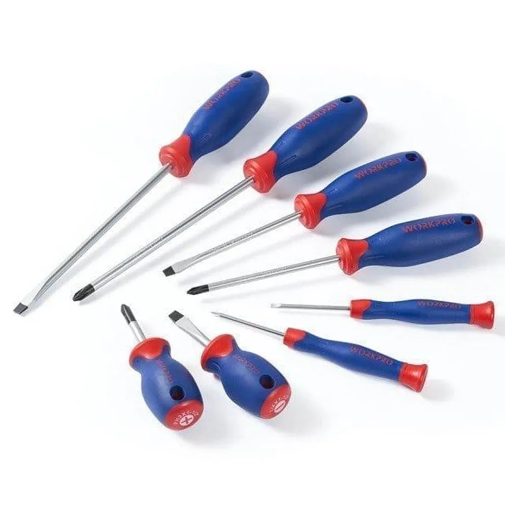 Kit de Destornilladores de 8 Piezas WorkPRO-0