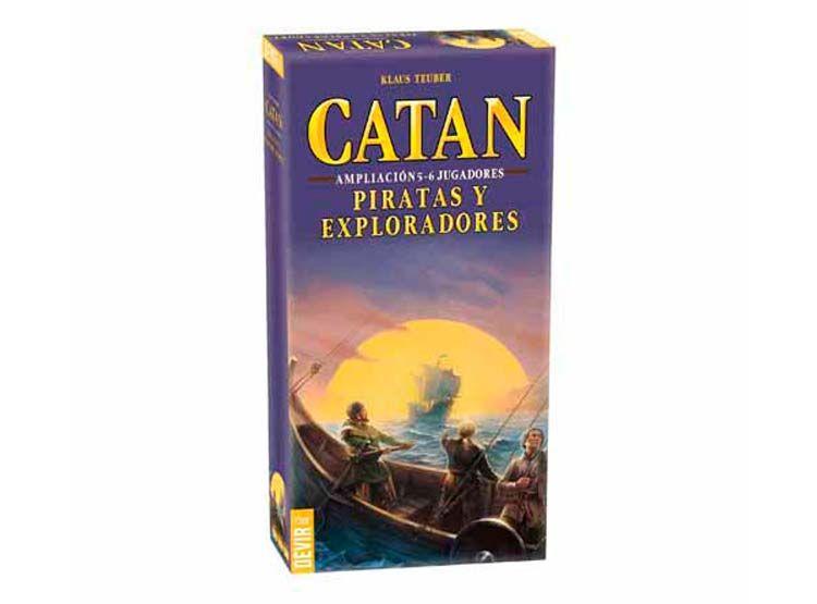 Juego de mesa Catan: Piratas y Exploradores Exp 5-6 Jug-0