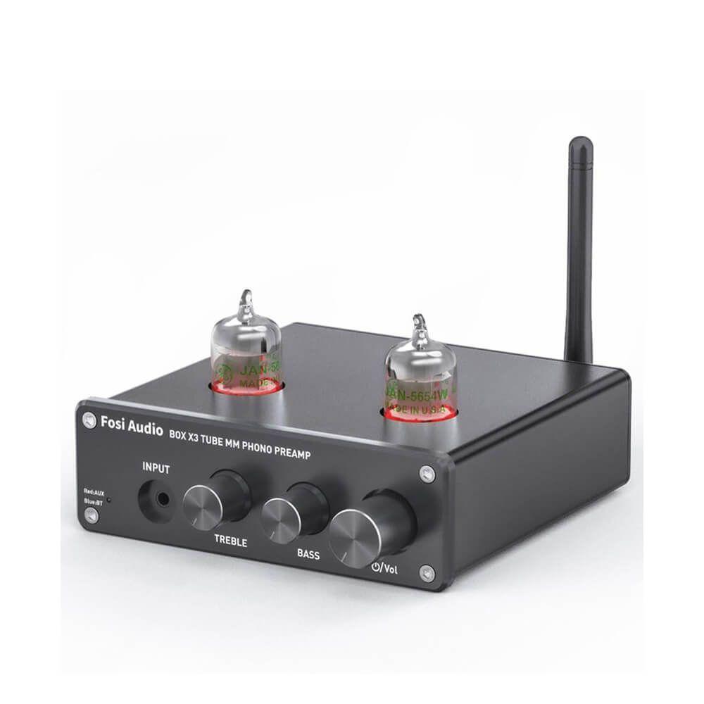 Preamplificador Bluetooth para Tornamesas Fosi Audio Box X3-0
