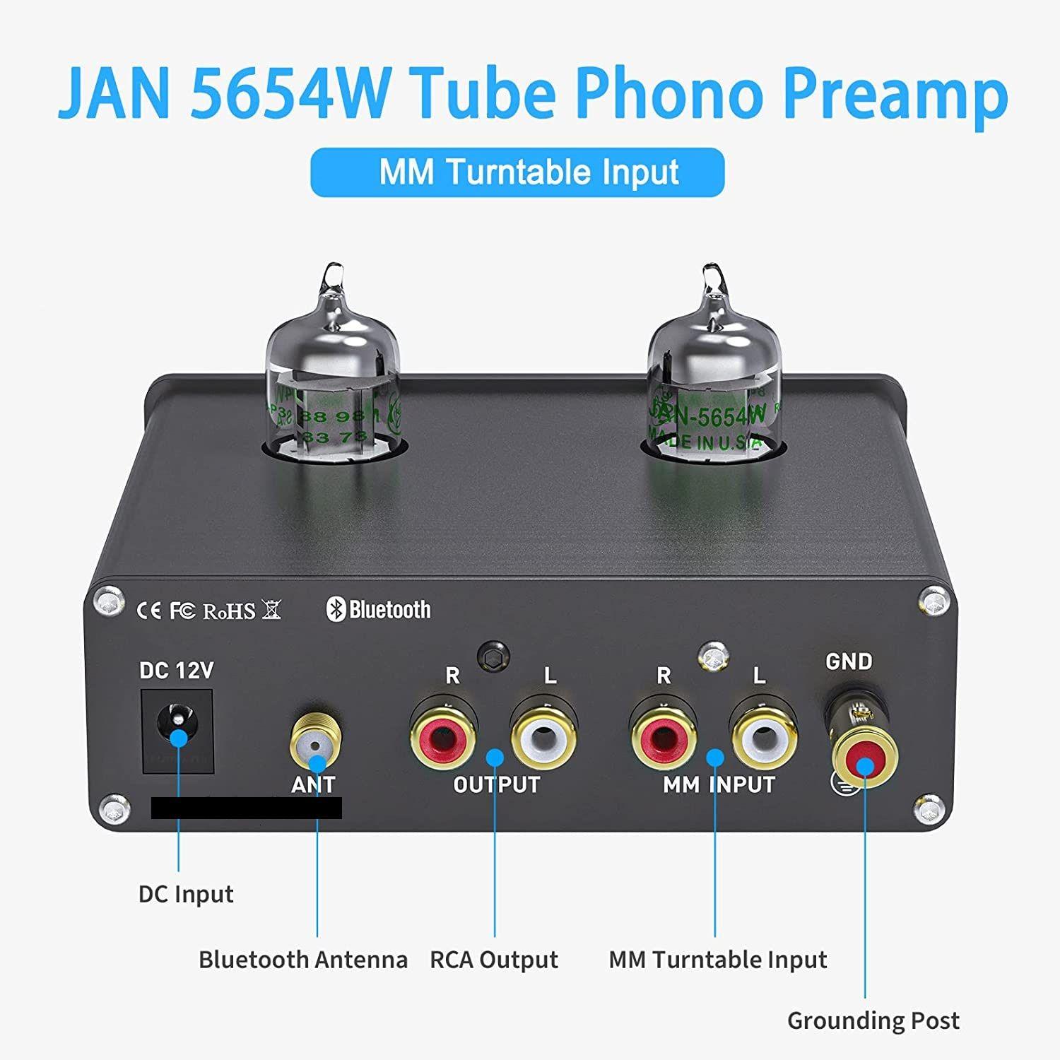 Preamplificador Bluetooth para Tornamesas Fosi Audio Box X3-1