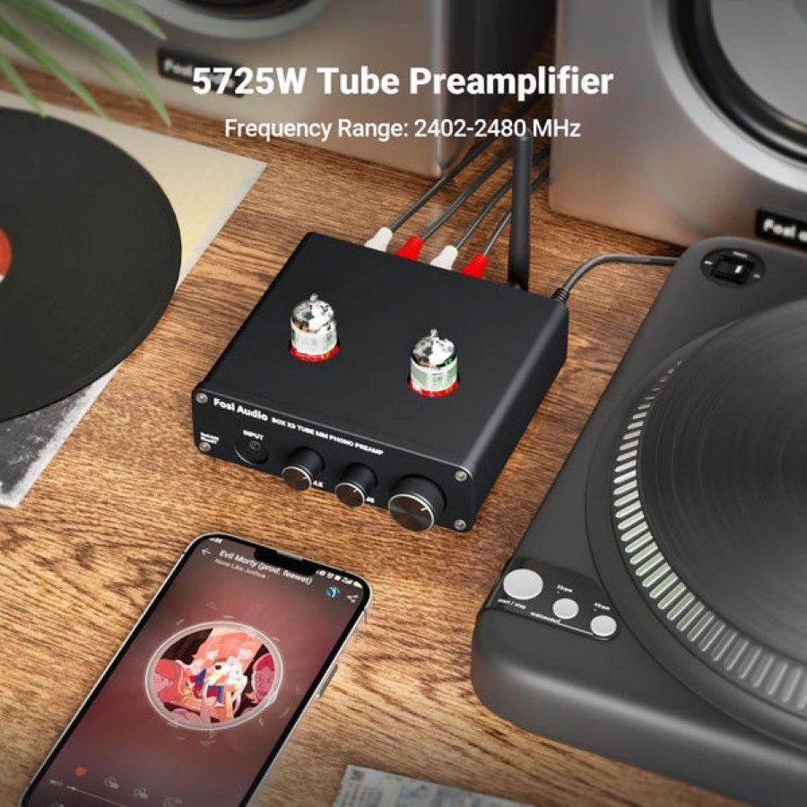 Preamplificador Bluetooth para Tornamesas Fosi Audio Box X3-2