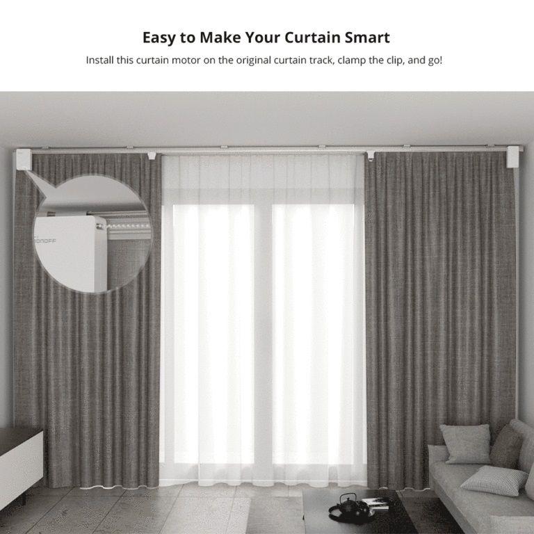 Motor De Cortina Inteligente - Sonoff Zigbee ZBCurtain-3