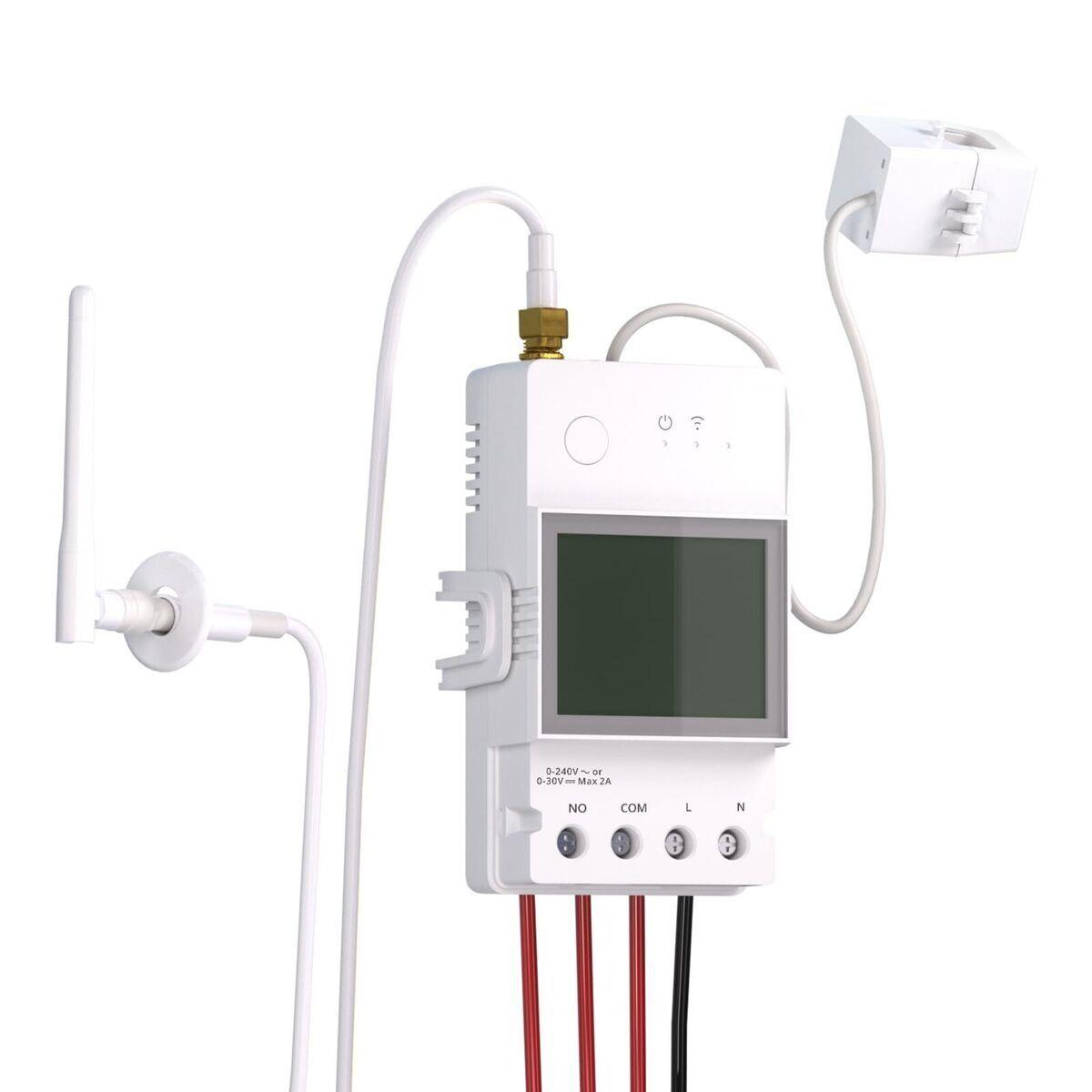Interruptor WiFi Medición de Energía Sonoff POW Ring 100A-1