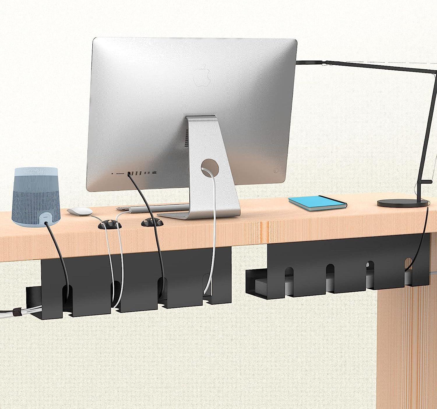 Bandeja Organizadora de Cables bajo Escritorio - Pack de 2-2