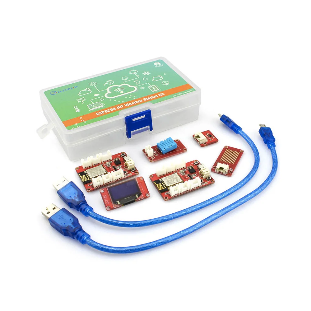 Kit de Estación Meteorológica con ESP8266-0