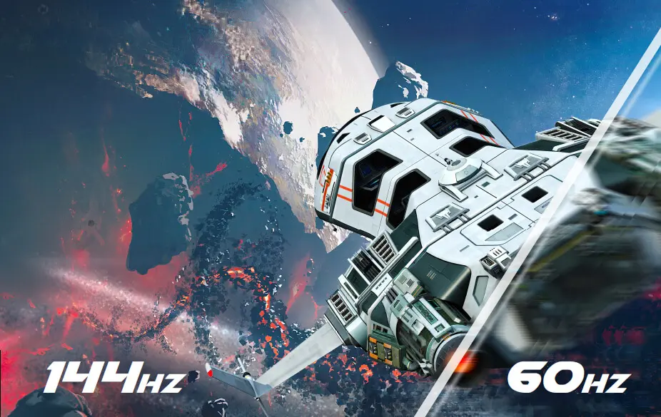 Monitor Gamer Curvo QHD 27 pulgadas QHD Zero-G 144Hz HDR-4