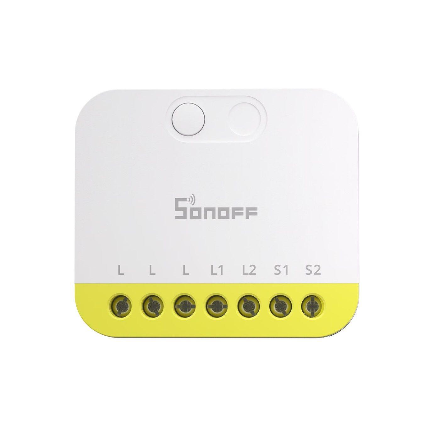 Interruptor Zigbee Sonoff Mini DUO-L de 2 Canales Sin Neutro-0